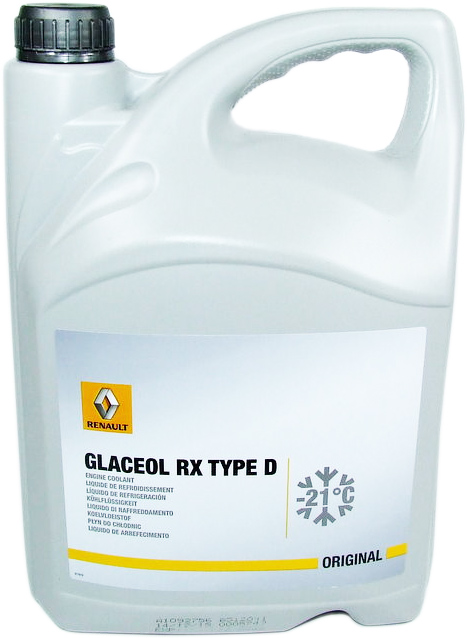 Охолоджувальна рідина RENAULT G11, готова, зелений, -30°С, 5 л (7711428130)